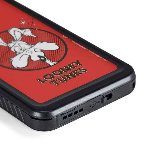 Looney Tunes Wile E Coyote Stars Galaxy S24 Plus Waterproof Case